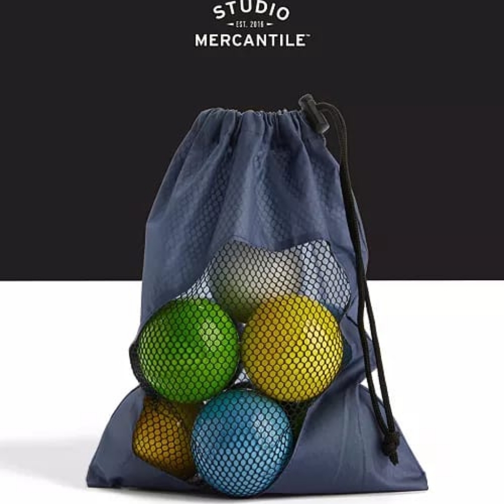2Pack STUDIO MERCANTILE Travel Bocce Ball Game Set - Picture 5 of 7